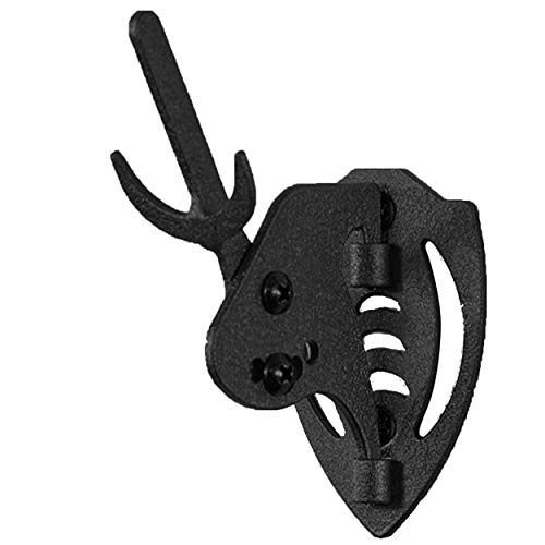 Skull Hooker Mini Hooker Skull Hanger - Perfect Kit for Hanging and Mounting Taxidermy Bear, Small Deer, Pronghorn, and Other Smaller Skulls for Display, Graphite Black - Image 3