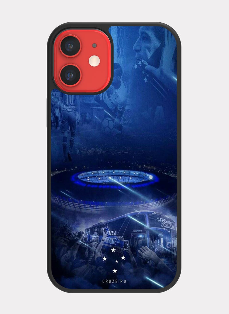 بكسلات كفر ايفون 12 ميني نادي كروزيرو ازرق - Image 1