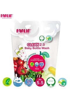 FARLIN Clean 2.0 Baby Bottle Wash - 700 ml  - Image 1