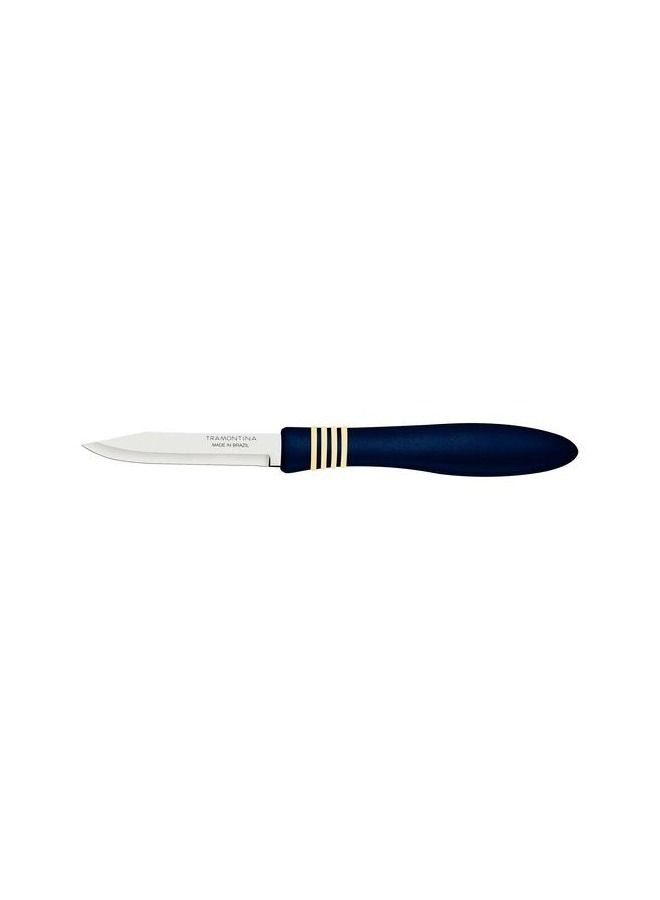 TRAMONTINA Since 1911,Made in Brazil- 2 PC. PARING KNIVES SET COR & COR 