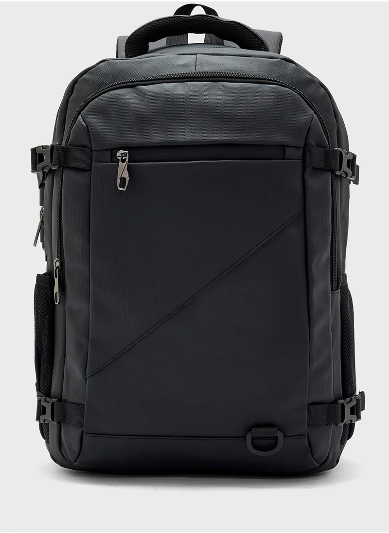 Robert Wood Padded Back Support Casual Backpack