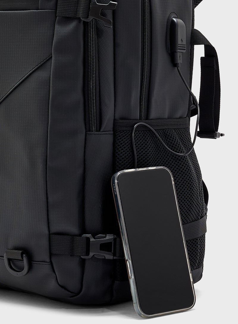 Padded Back Support Casual Backpack