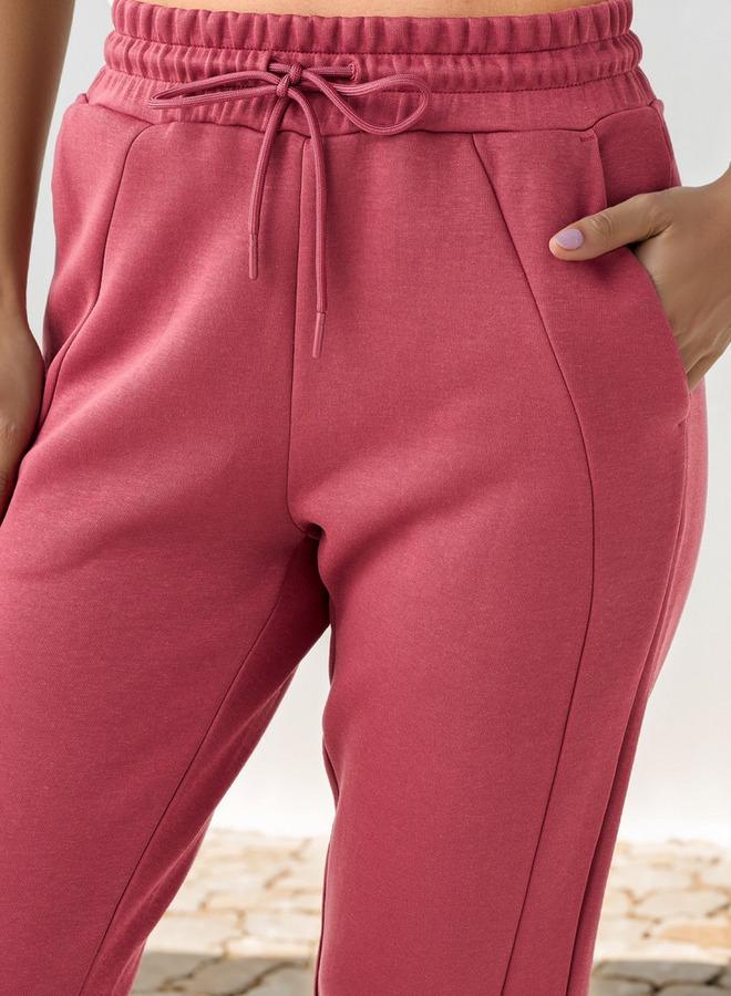 Kappa Panelled Joggers with Drawstring Closure and Pockets - Image 4