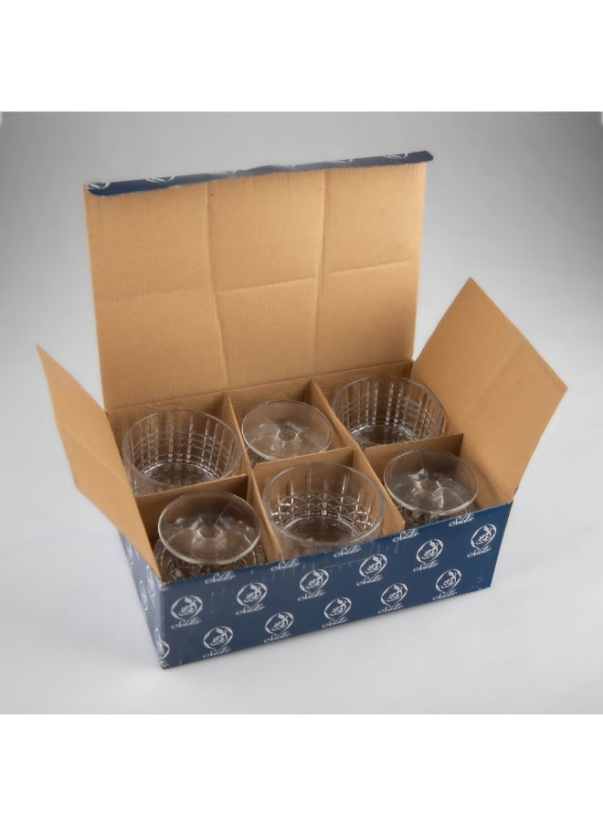 Soleter - 6 Pieces Sundae Glass Ice Cream Bowls Set  6.8 Oz 4Mm 99- 67.5Mm 9Oz Sundae Bowl - Image 1