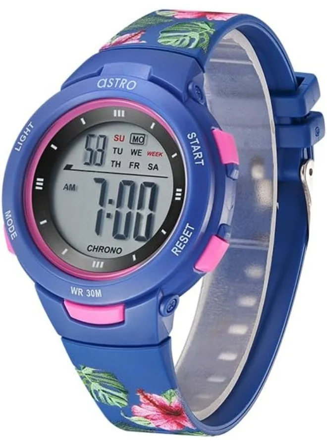 ASTRO Astro Kids Watch, Digital Display and Polyurethane Strap