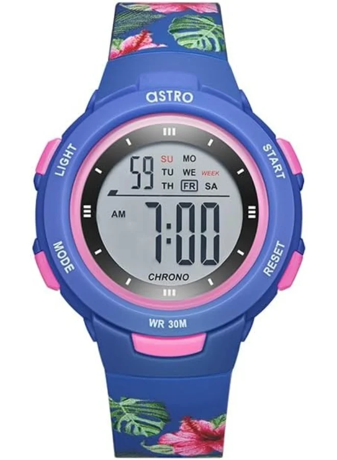 ASTRO Astro Kids Watch, Digital Display and Polyurethane Strap