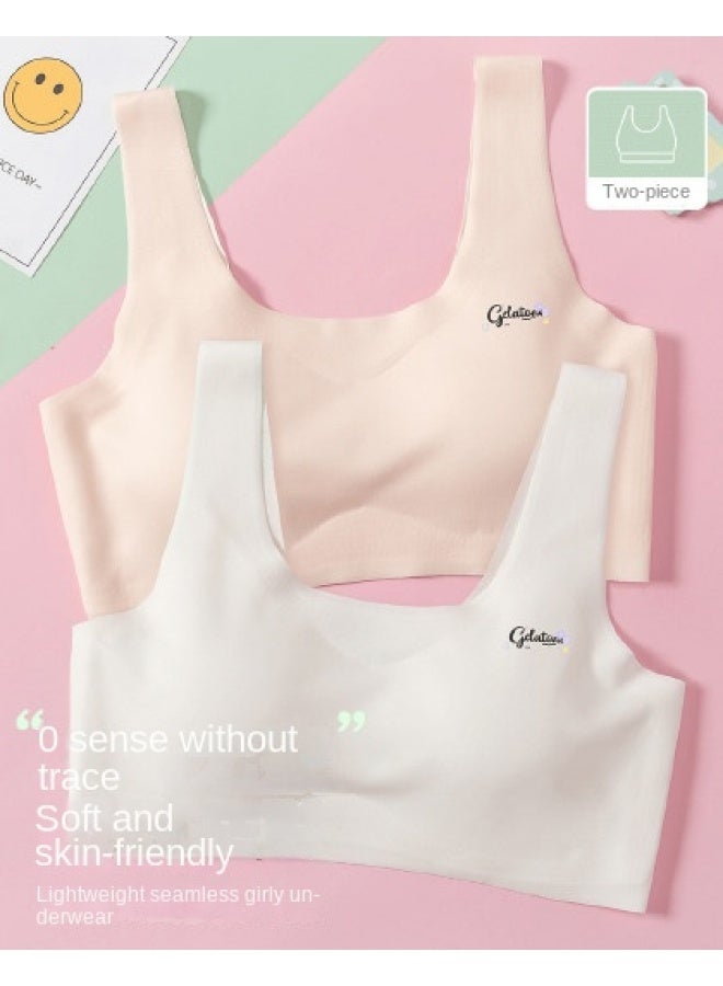 DEESHA Pack】girls' Stage 2 Cloud Seamless Training Bras For Teens 12-16 Years - Image 1