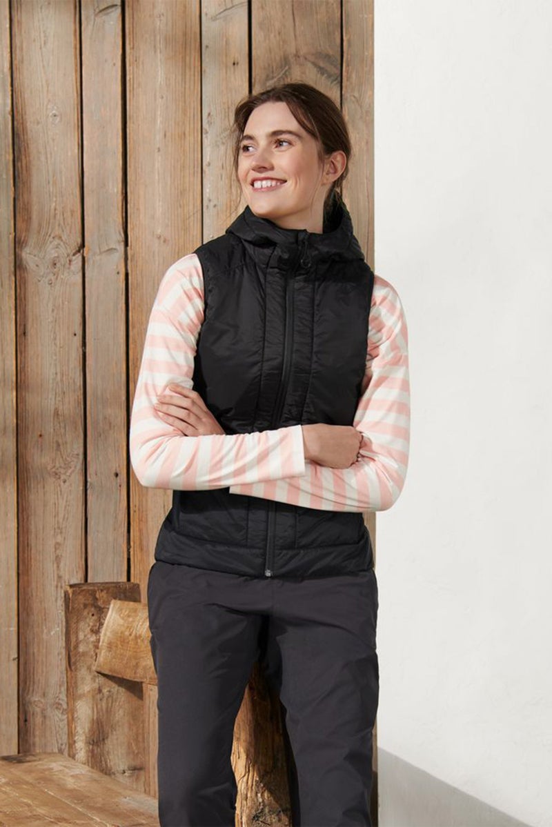 Tchibo Women Packable Quilted Vest, Black - Image 1