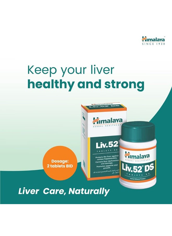 Himalaya Liv52 Ds Tabs 90'S Liver Support  - Image 2