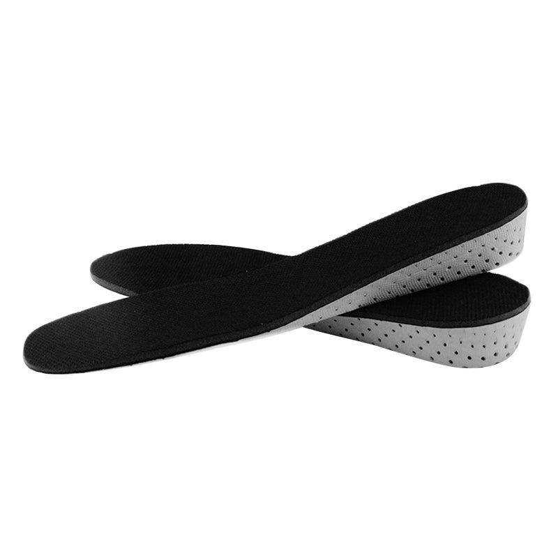 2pcs Breathable Invisible Shoe Insole Cuttable EVA Slow Rising Height Increase Shoe Pads - Size 35-44 (3.5CM) - Image 3