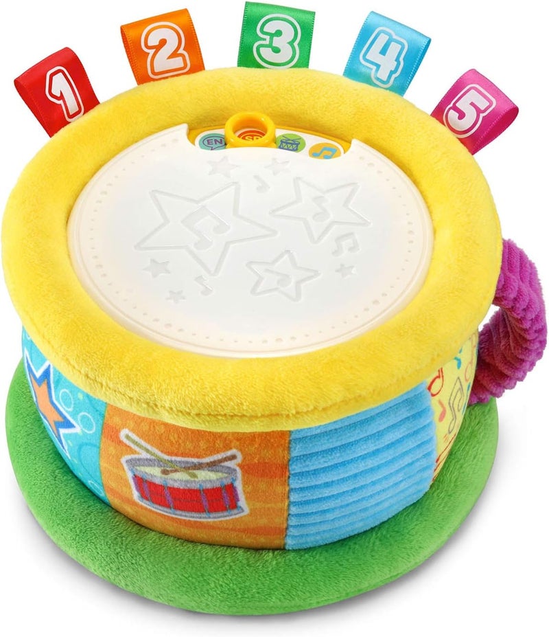 LeapFrog Learn and Groove Thumpin’ Numbers Drum, Multicolor - Image 1