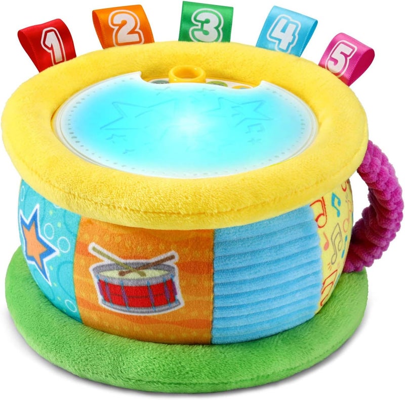 LeapFrog Learn and Groove Thumpin’ Numbers Drum, Multicolor - Image 2