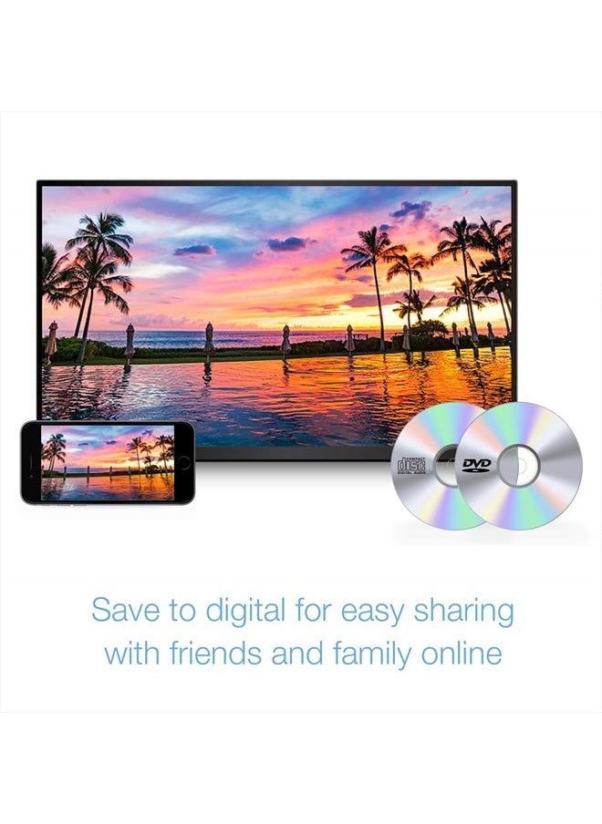Roxio Easy VHS to DVD for Mac | VHS, Hi8, V8 Video to DVD or Digital Converter [Mac Disc]