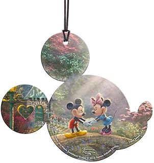 Trend Setters Trend Setters Disney - Mickey and Minnie Mouse - Sweetheart Bridge - Mickey Ears Shaped Hanging Acrylic Print Accessory  - Image 1