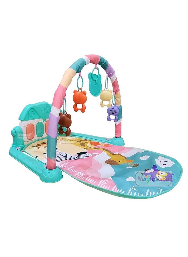 Magicwand Multi Function Piano Baby Gym & Fitness Rack【6 Months & Up】【Pack Of 1】【Green】 - Image 2