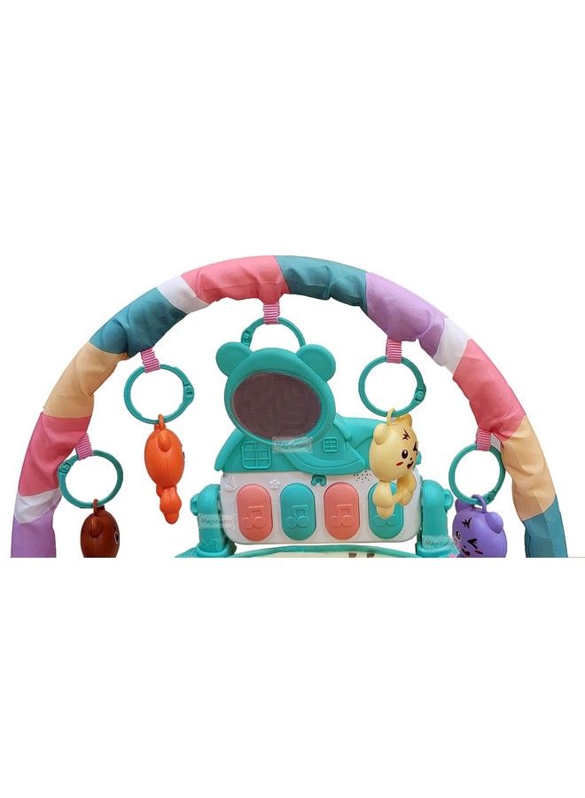 Magicwand Multi Function Piano Baby Gym & Fitness Rack【6 Months & Up】【Pack Of 1】【Green】 - Image 4