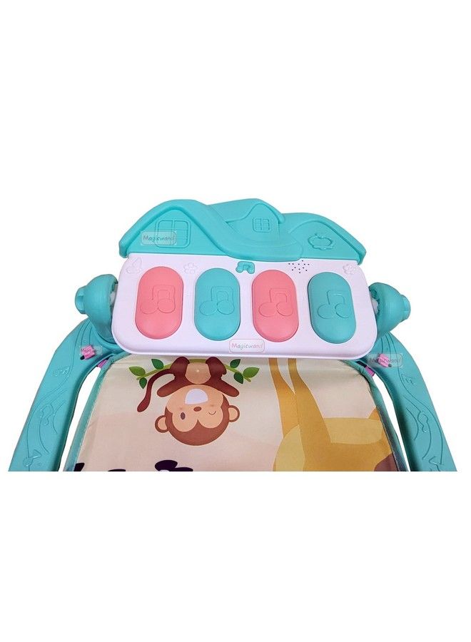 Magicwand Multi Function Piano Baby Gym & Fitness Rack【6 Months & Up】【Pack Of 1】【Green】 - Image 5