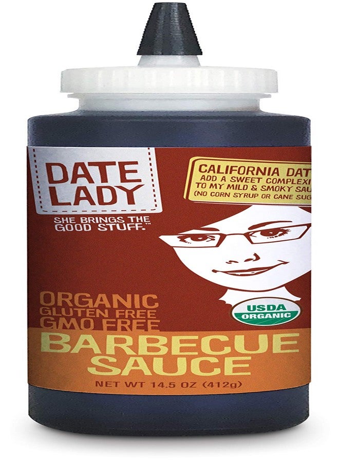 Date Lady Organic Barbecue Sauce, 13.8 oz (391 g) - Image 1
