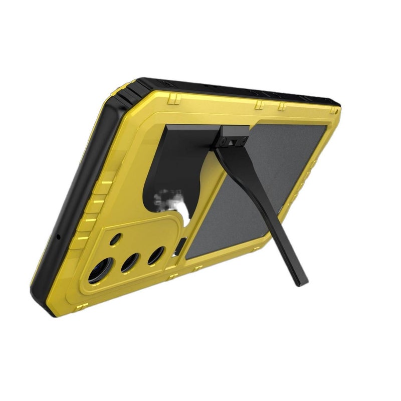 غطاء واقي | أسود Metal | حماية من السقوط | مقاوم للصدمات لـ Samsung Galaxy S23 - Image 3
