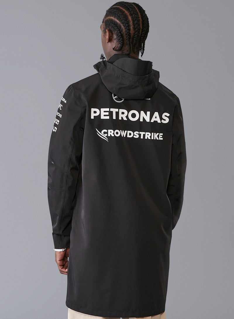 AMG Petronas Formula 1 Team Mercedes-AMG Petronas Formula One Team Men's Rain Jacket - Image 2