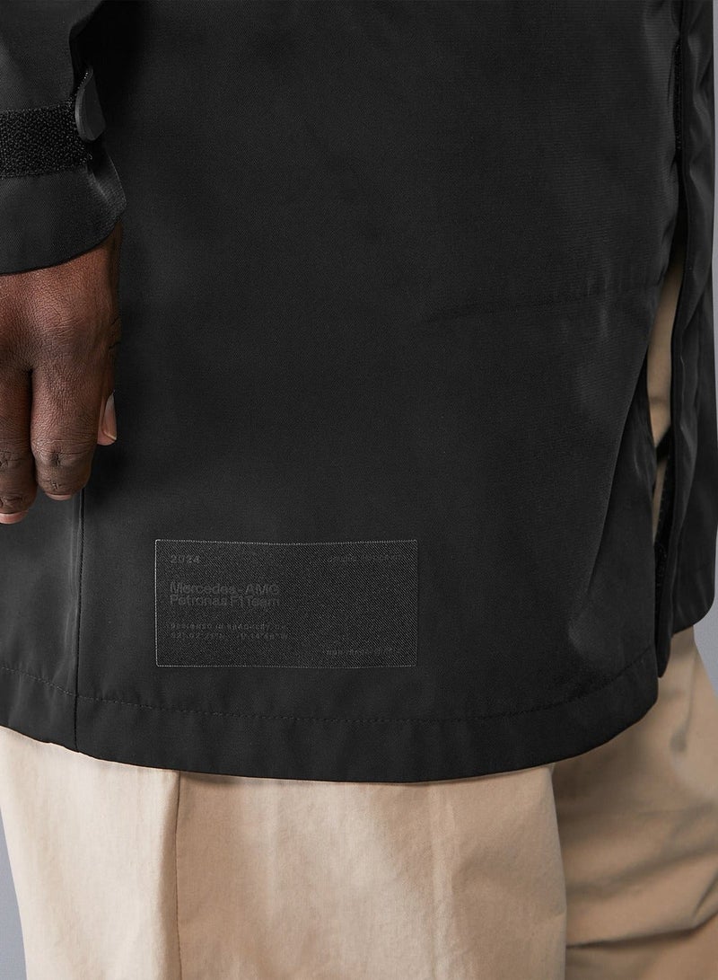 AMG Petronas Formula 1 Team Mercedes-AMG Petronas Formula One Team Men's Rain Jacket - Image 4