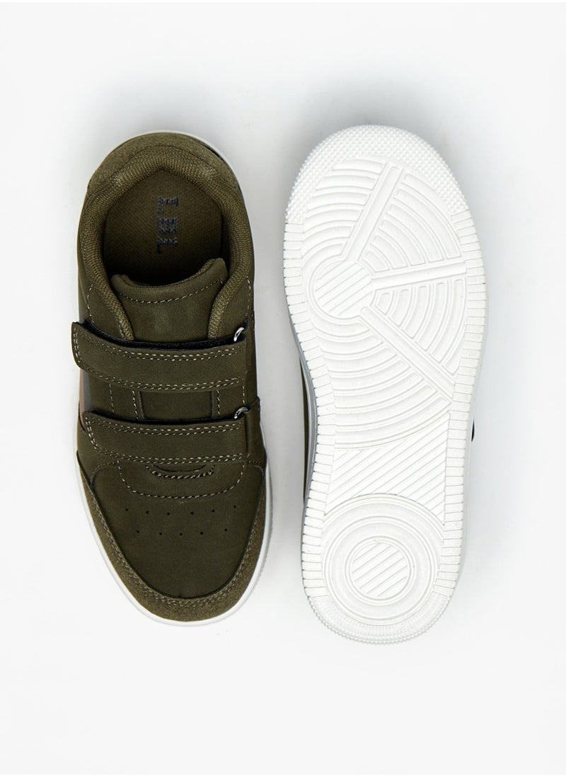 LBL by Shoexpress - Boys Textured Casual Sneakers With Hook And Loop Closure By Shoexpress - Image 1