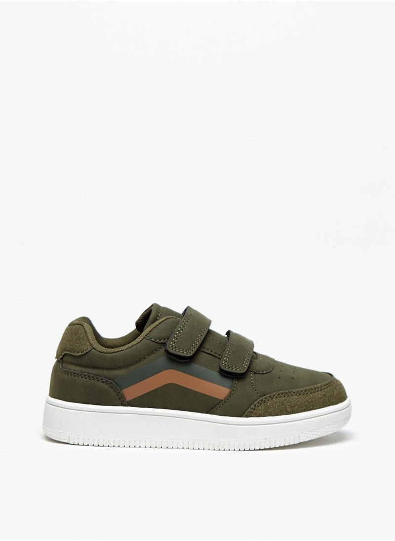 LBL by Shoexpress - Boys Textured Casual Sneakers With Hook And Loop Closure By Shoexpress - Image 1