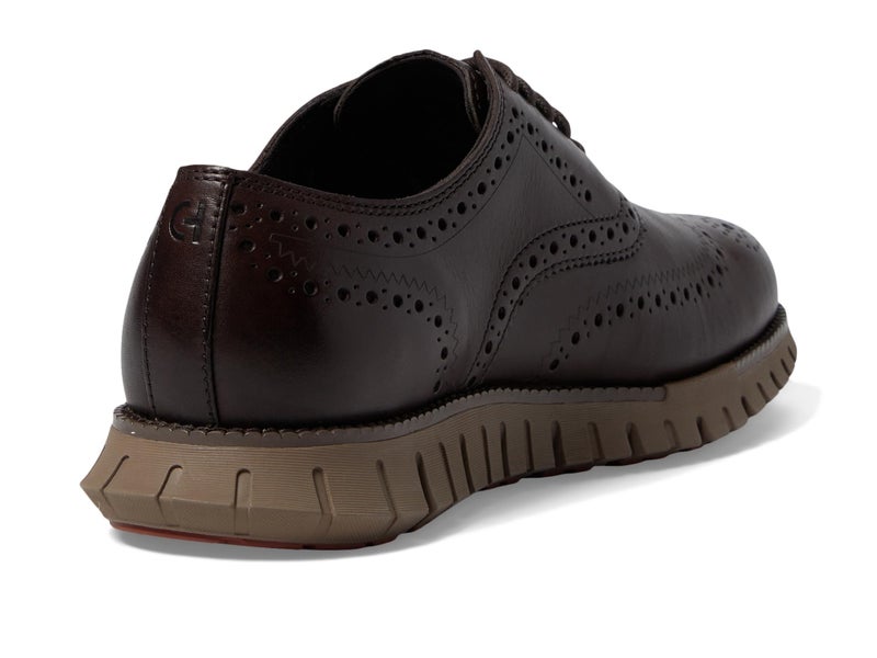 COLE HAAN أحذية كول هان للرجال زيروغراند المعاد تصميمها بنمط وينغتيب، شوكولاتة داكنة/قهوة إيرلندية، 7.5-W أمريكي - Image 5