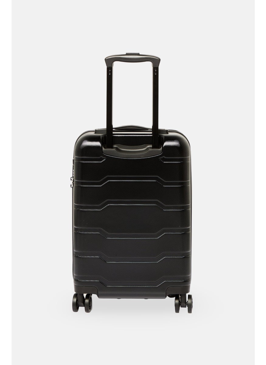 Tonino Lamborghini 21,1 Inch Underseat Brand Logo Cabin Spinner Luggage, Black  - Image 4