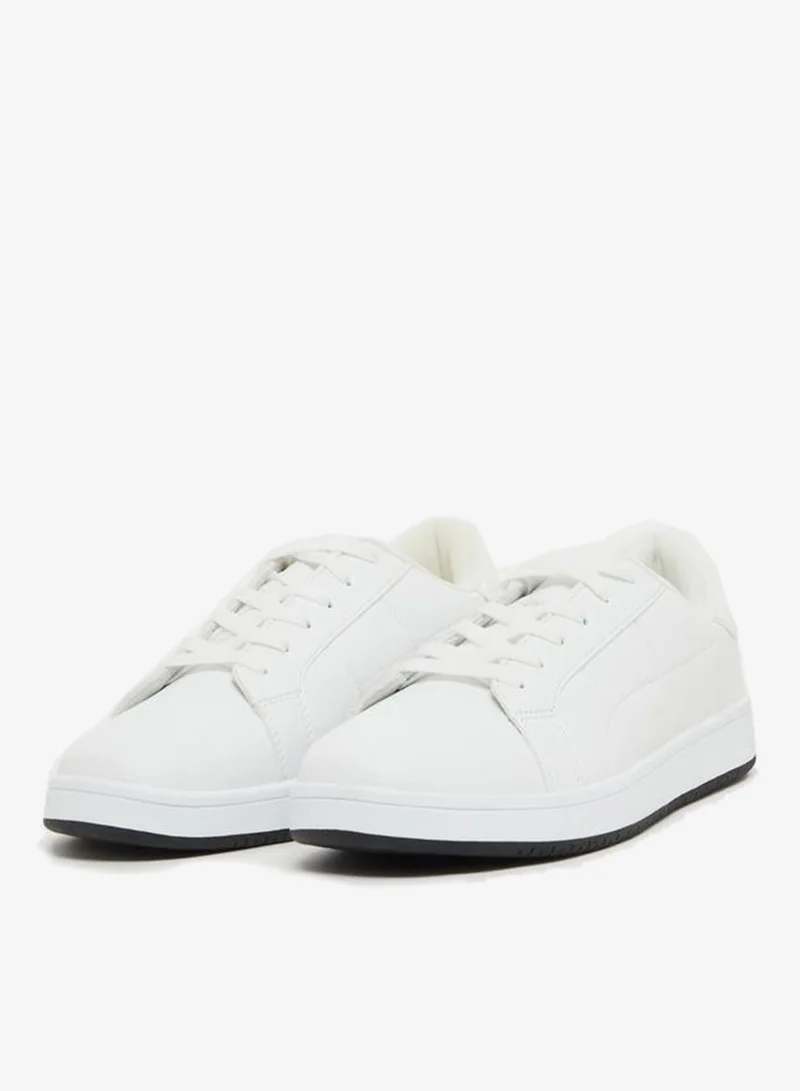 Styli Active Platform Sole Lightweight Lace Up Sneakers