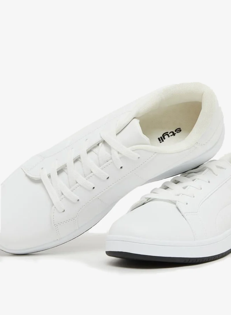 Styli Active Platform Sole Lightweight Lace Up Sneakers