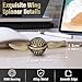 Amarlozn Sphere Fidget Spinner for Kids Adults Metal Brass Orb Ball Toy for Stress Relief Desk Decor for School Office Birthday Stocking Stuffer Gift Sensory Toy for Boys Girls with Premium Case - Image 4