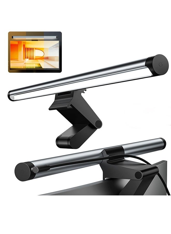 Miya - Computer Monitor Light With Rgb Backlight Screen Light Bar With Touch Control and No Glare Screen Lamp For Pc Office  Gaming - Image 1