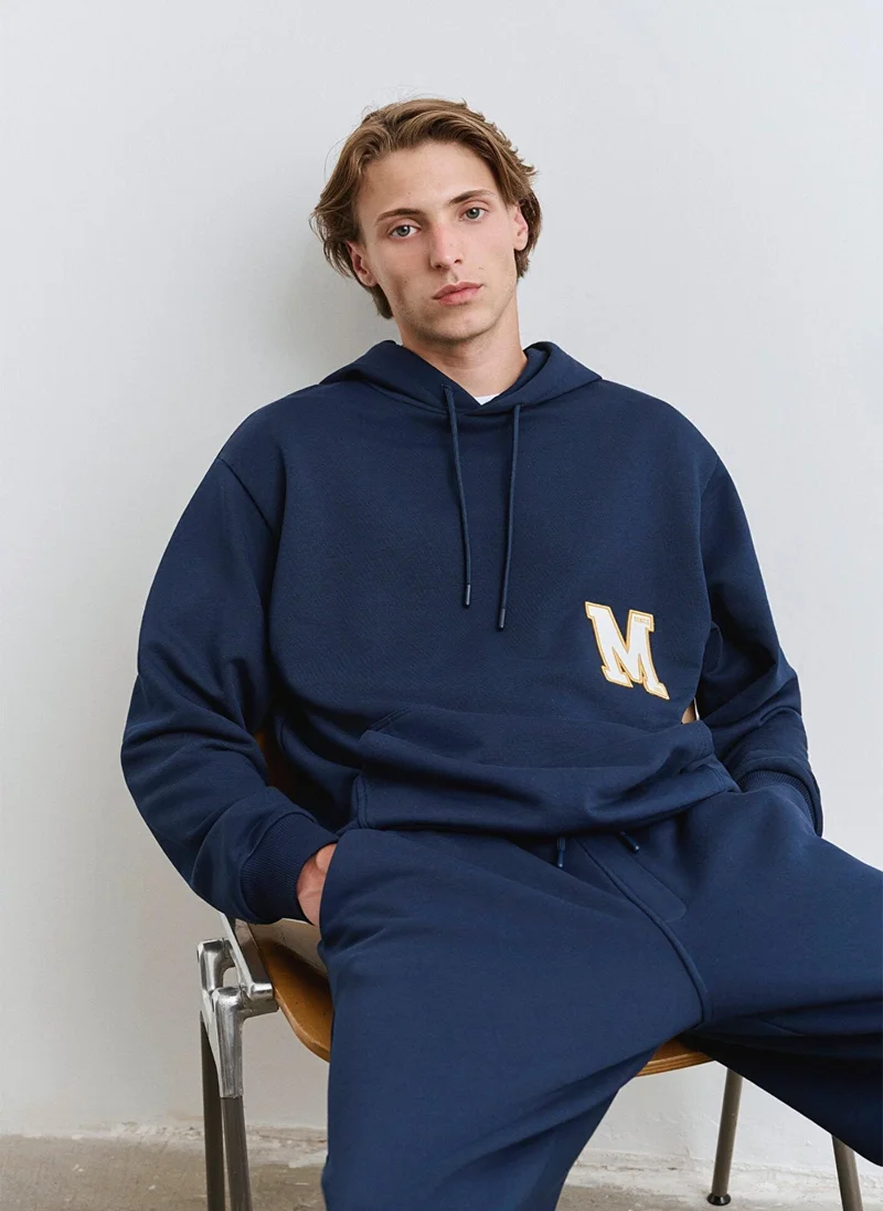 Mavi Graphic Printed Pupllover hoodie