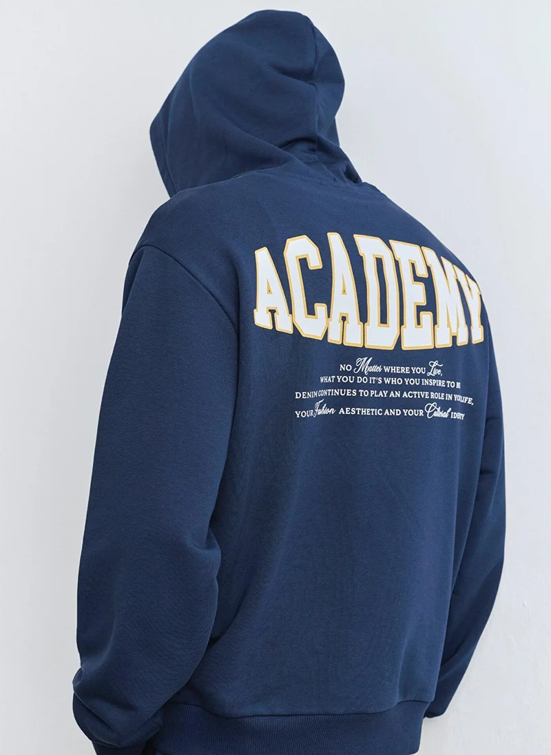 Mavi Graphic Printed Pupllover hoodie
