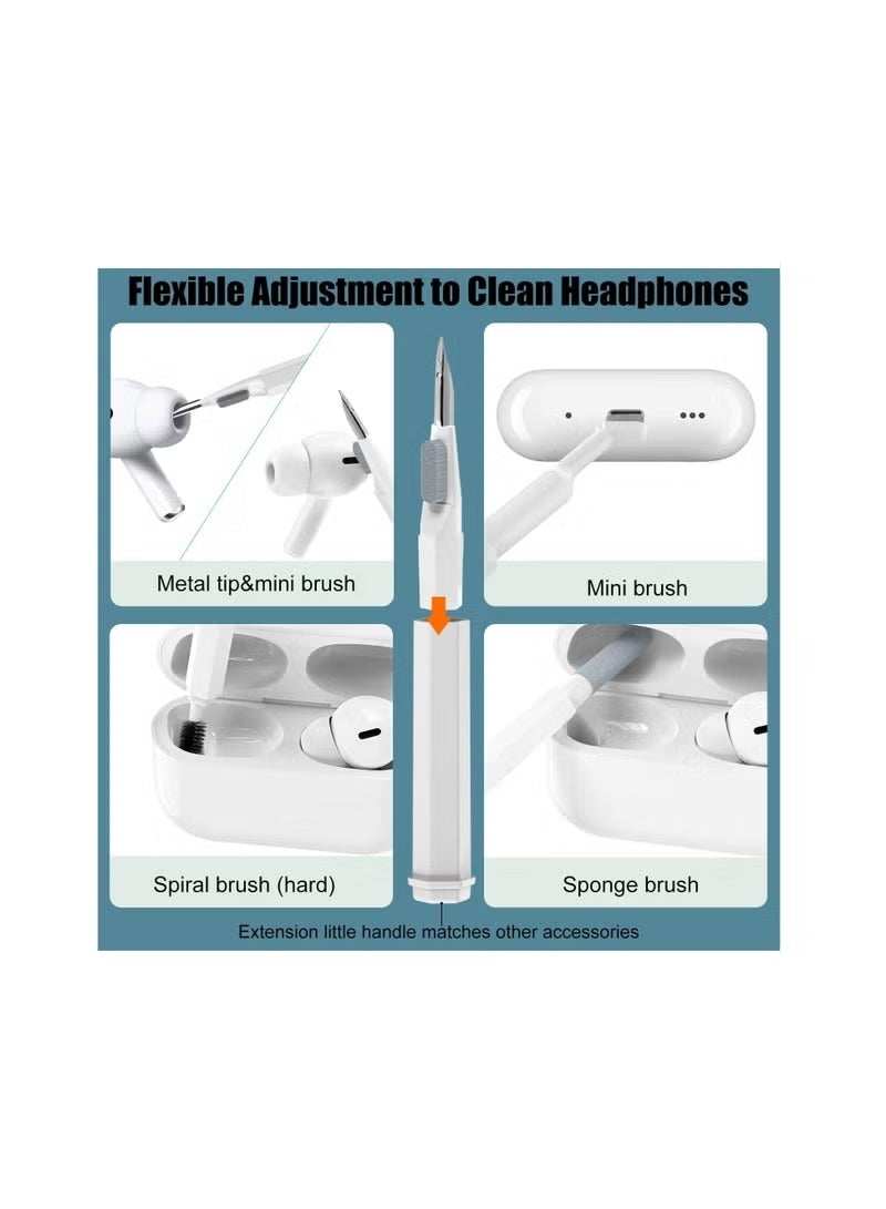 20 in 1 Electronic Cleaner Kit, Keyboard Cleaner Kit with Brush for Airpods Pro, Keyboard, Laptop, Phone, PC Monitor - Image 4