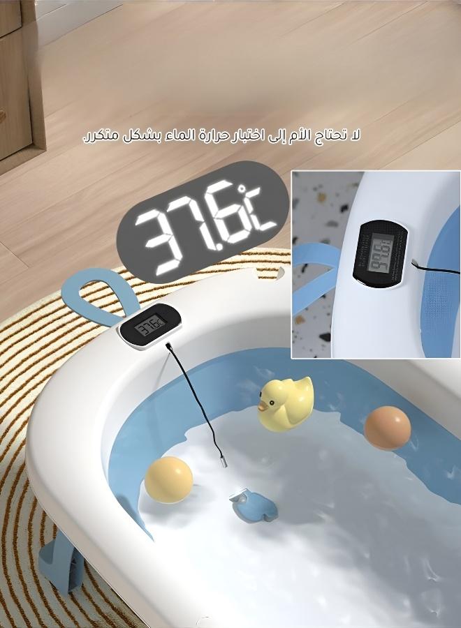 Smart Foldable Bathtub with Integrated Temperature Sensor - Image 5