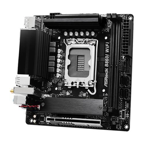 ASRock Intel Core Ultra B860 LGA1851 B860I WiFi 6E DDR5 8933 MHz 128GB M.2 Mini ITX Motherboard SATA3 6.0 Gb/s PCIe 5.0 - Image 3