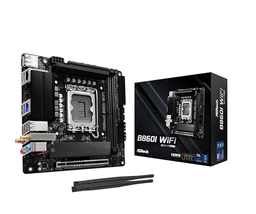 ASRock Intel Core Ultra B860 LGA1851 B860I WiFi 6E DDR5 8933 MHz 128GB M.2 Mini ITX Motherboard SATA3 6.0 Gb/s PCIe 5.0 - Image 5