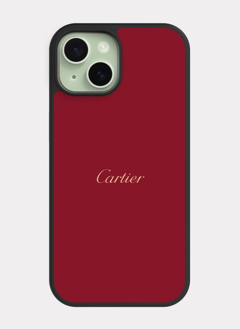 PXLAAT iPhone 15 case cover Cartier - Image 1