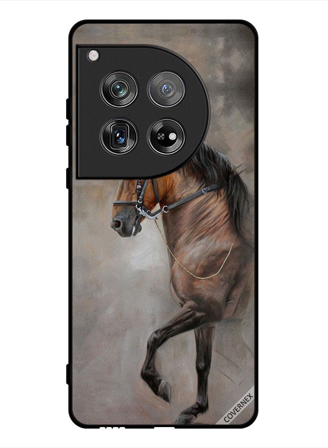 Covernex Protective Case Cover For OnePlus 12 Vintage Picture Of Horse - Image 1