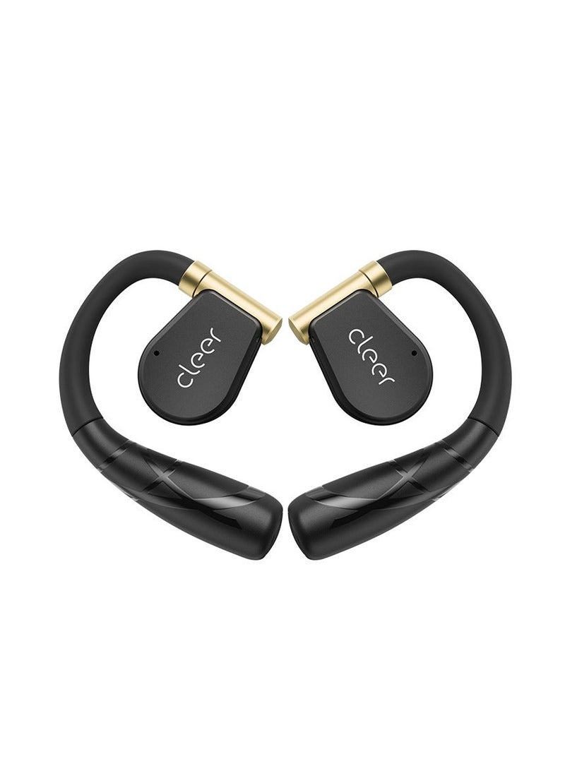 كلير سماعات Cleer ARC AIR الأذن المفتوحة | سماعات رياضية لاسلكية بلوتوث، تقليل الضوضاء بالذكاء الاصطناعي، متوافقة مع جميع الهواتف الذكية - أسود - Image 2