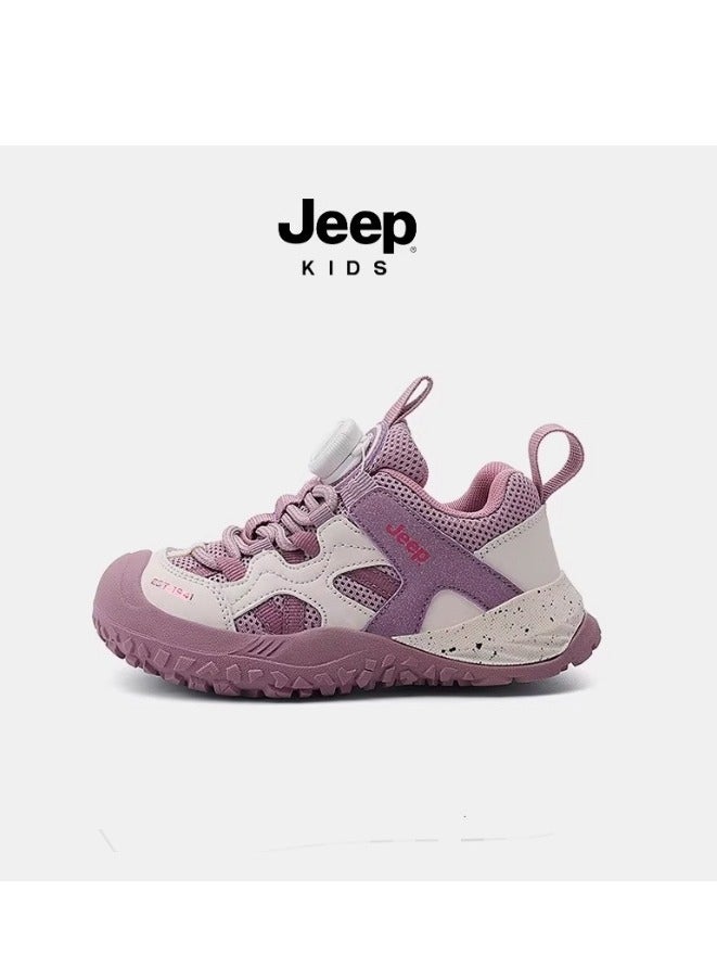 Jeep KIDS Children's Mesh Soft Sole Lightweight Anti Slip Running Shoes - Image 1