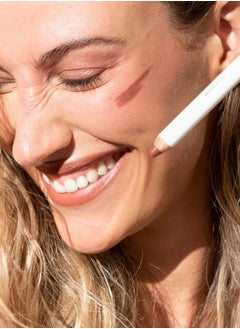 Ere Perez Natural Coco Crayon Hydrating Lip Color | Baobab + Coconut Oil, Silica, Vitamin E | Protect, Nourish, Repair | Vegan, Cruelty-Free, Clean Beauty (Brave, 0.01 oz | 3 g)  - Image 3