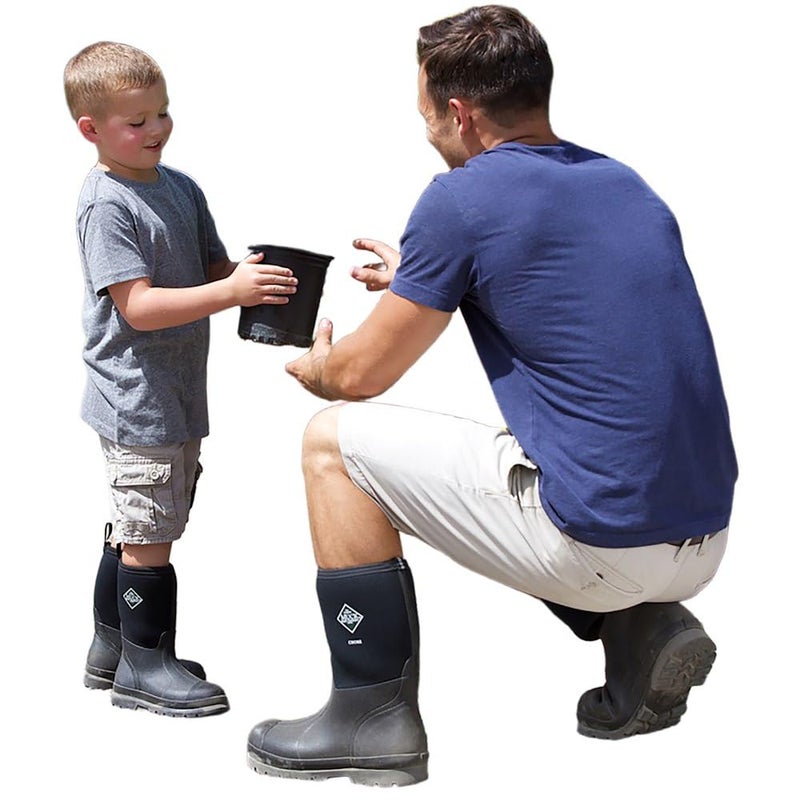 MUCK Kids' Chore Classic Boot, Black, Size 5(M) - Image 2