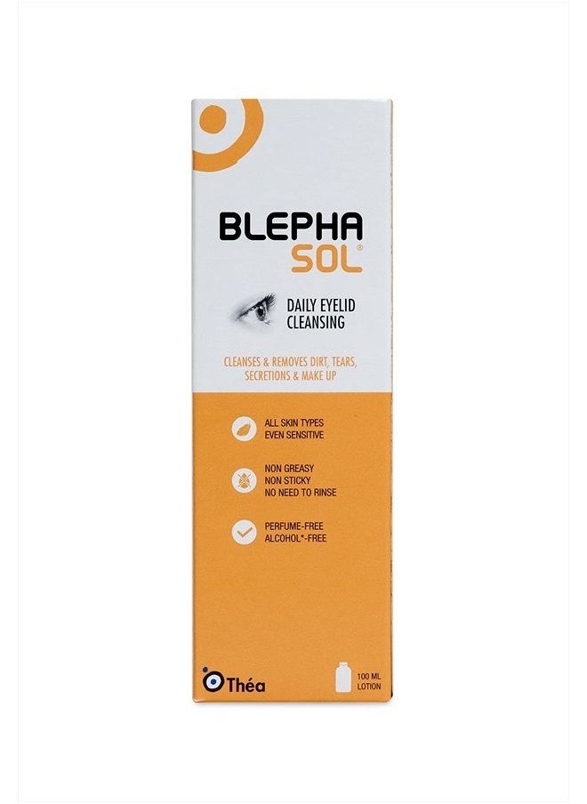 Blephasol Lotion 100ml - Sensitive Eyelids Eye Lotion - Image 1