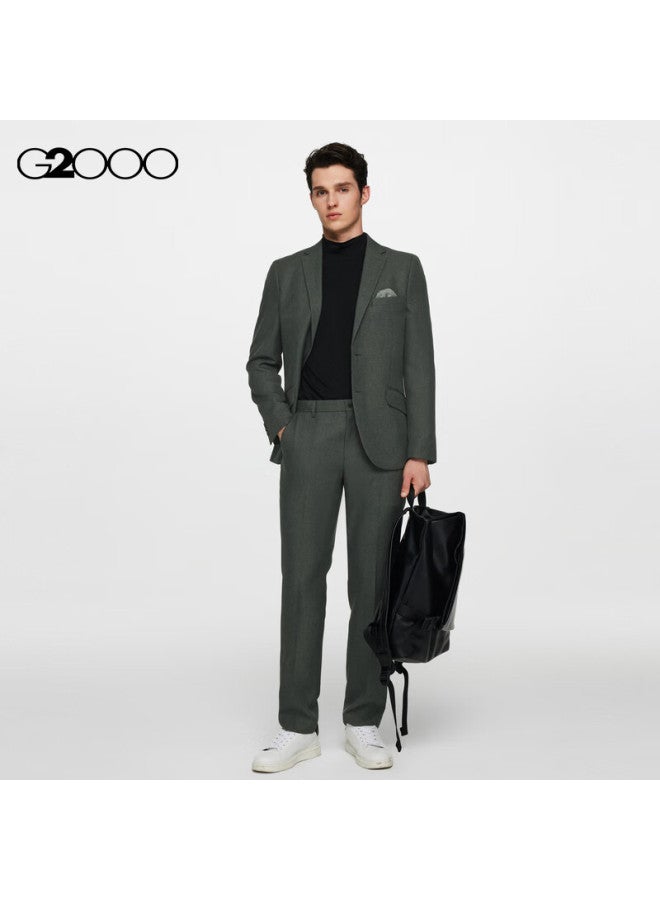 G2000 Spring And Autumn Mall Matching Soft Comfortable Business Commute Formal Dress Pants, Dark Gray, Size 36 - Image 3