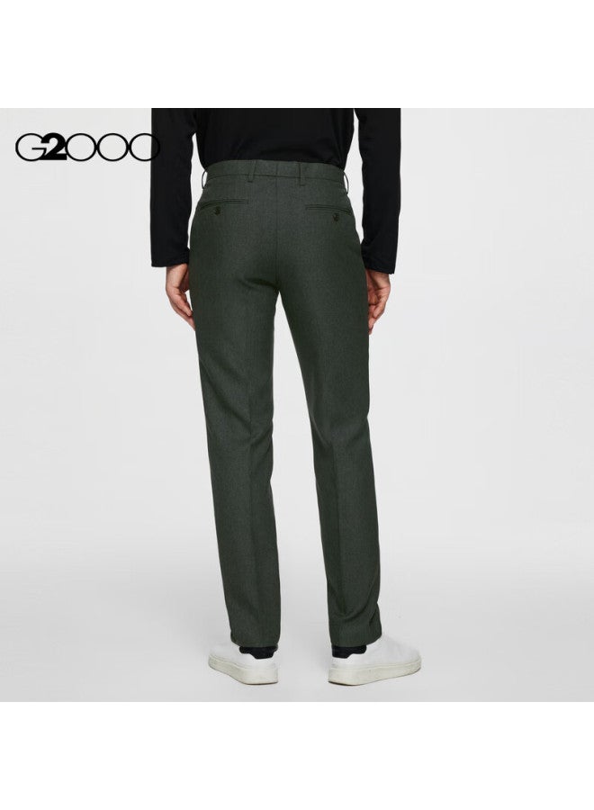 G2000 Spring And Autumn Mall Matching Soft Comfortable Business Commute Formal Dress Pants, Dark Gray, Size 36 - Image 1
