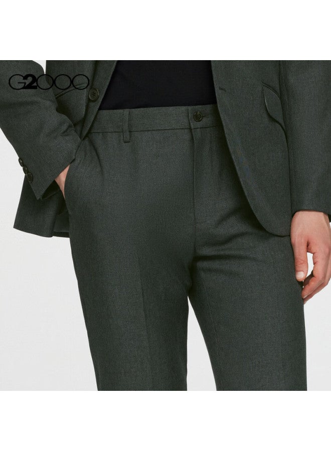 G2000 Spring And Autumn Mall Matching Soft Comfortable Business Commute Formal Dress Pants, Dark Gray, Size 36 - Image 2