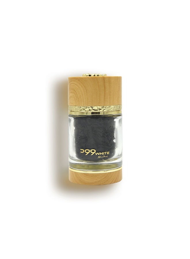  Al Majed Oud Dkhoun Wood White Incense - 35Gm - Image 1